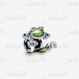 Pandora Climbing Frog Charm|Pendant
